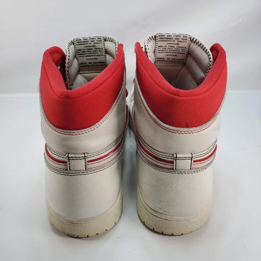 Nike Air Jordan 1 Retro‎ High OG Phantom Gym Red White Size 12 Mens 555088-160